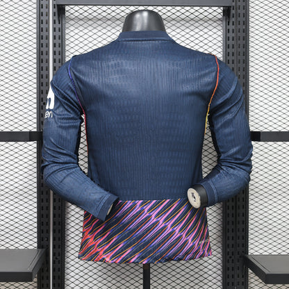 Tottenham Hotspurs 26-27 Long Sleeve Player Version Away Jersey