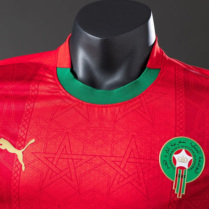 Player Version Morocco Jersey 25/26 Home Football Kit Player Version