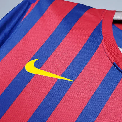 Barcelona Retro Jersey 2011/12 Home Football Jersey Soccer Shirt