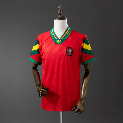 Portugal Jersey 1992-94 Home Retro Football Kit