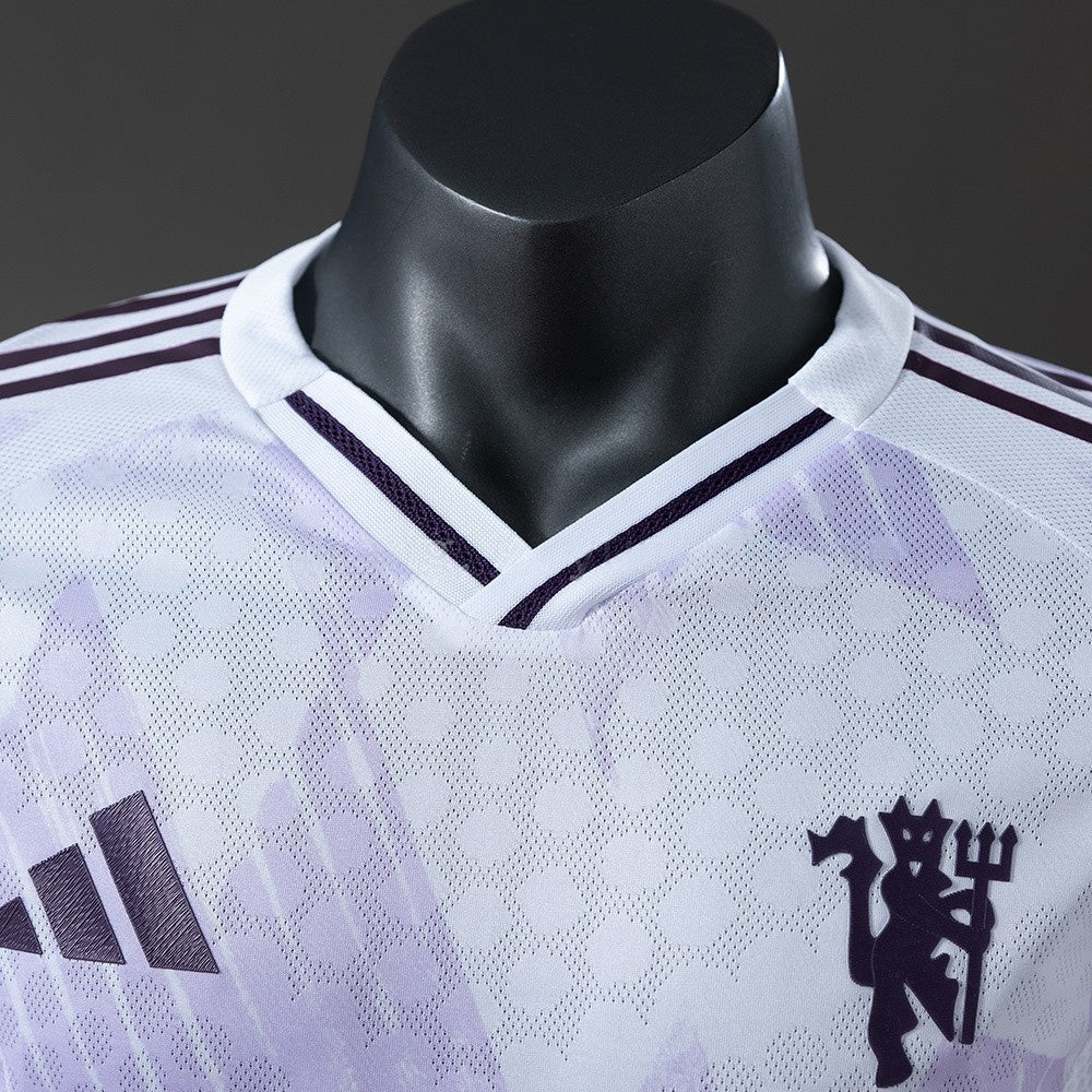 Player Version Manchester United Jersey 25/26 Away Long Sleeves Football Kit Player Version