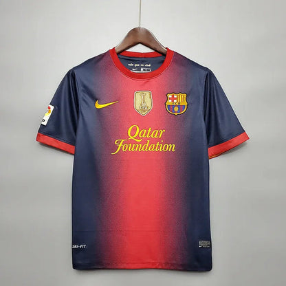 Barcelona Retro Jersey 2012/13 Home Football Jersey Soccer Shirt