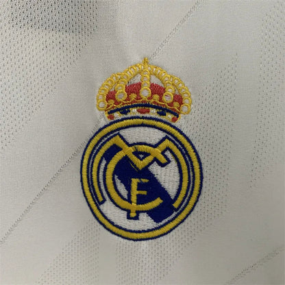 Retro Real Madrid Home Kit 17/18 Long Sleeves Football Jersey