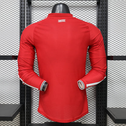 Manchester United 26-27 Long Sleeve Player Version Jersey