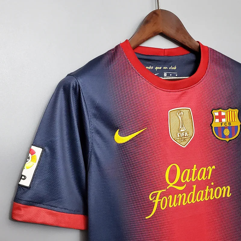 Barcelona Retro Jersey 2012/13 Home Football Jersey Soccer Shirt