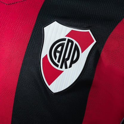 Player Version River Plate Jersey 25/26 Away Football Kit Long Sleeves Player Version