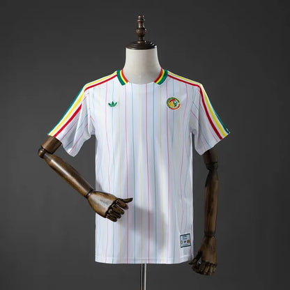 Senegal Terrace Icons T-shirt White 2026 World Cup Football Kit Soccer Jersey