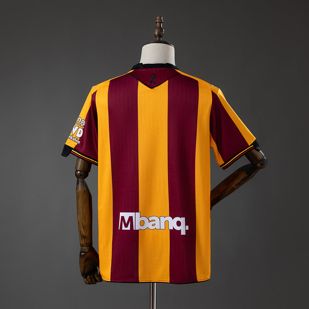 Bradford City Home Jersey 2026-2027 Football Kit Soccer Shirt