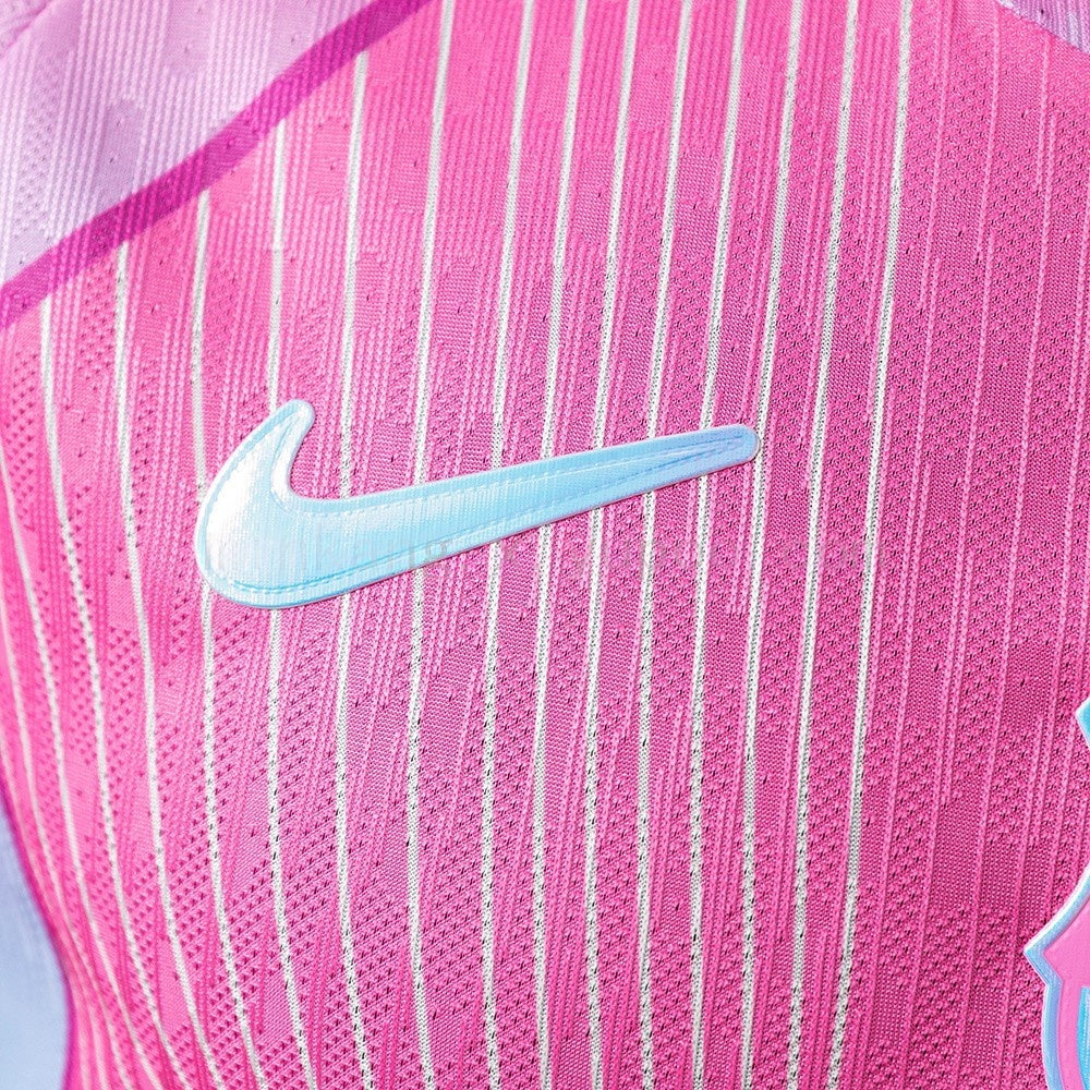 Player Version Barcelona Jersey 25/26 Pink Special Kit Player Version