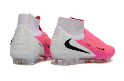 Nike Phantom GX High Elite Cleats Pink and White #2