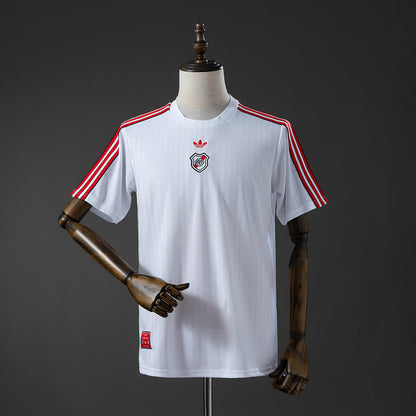 River Plate Terrace Icons T-shirt White 2026-2027 Football Kit Soccer Jersey