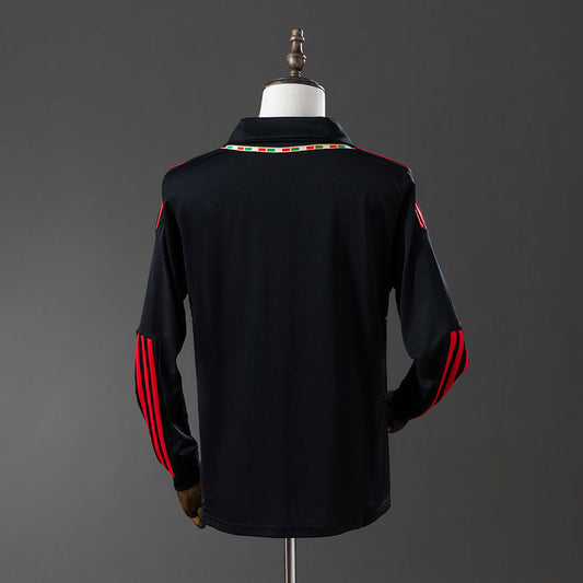 AC Milan Jersey 2011-12 Away Retro Football Kit Long Sleeves