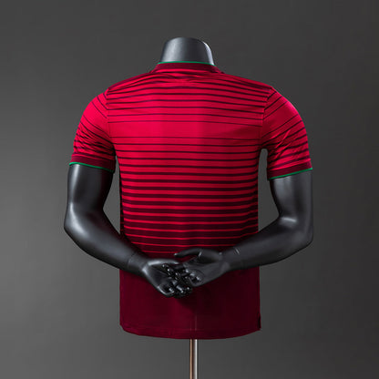 Player Version Portugal Jersey 2014 Home Retro Football Kit Player Version