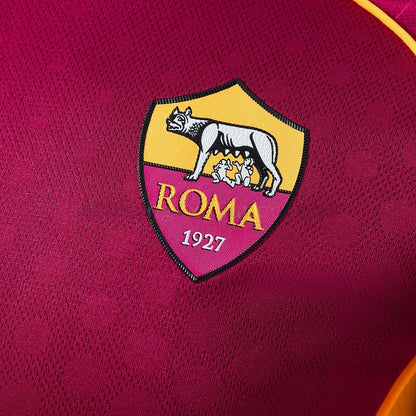 Player Version AS Roma Jersey 25/26 Home Football Kit Player Version