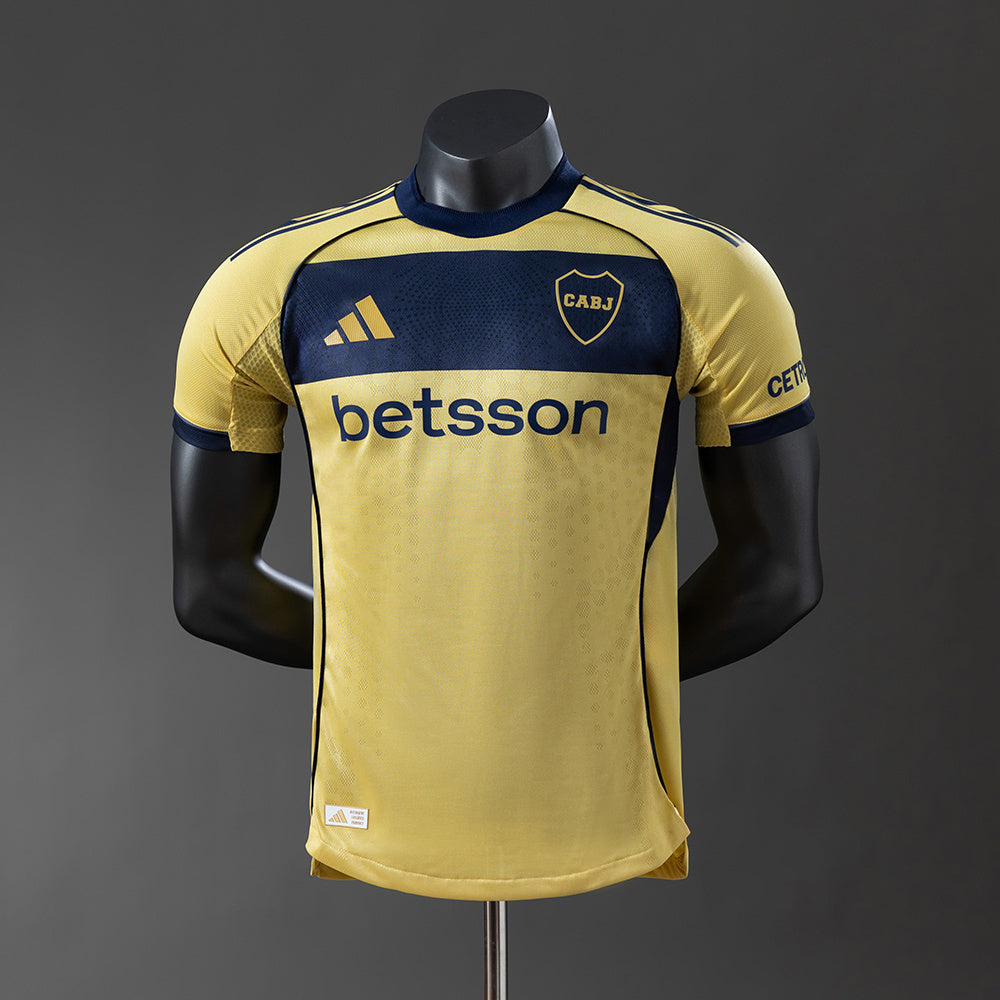 Player Version Boca Juniors Jersey 25/26 Away Football Kit Player Version