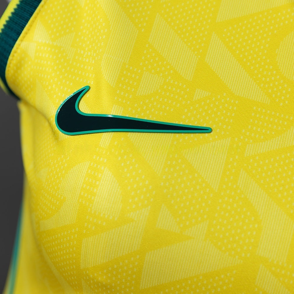 Women Brazil Crop Tank Top Home Jersey 2026 World Cup Football Kit Soccer Shirt