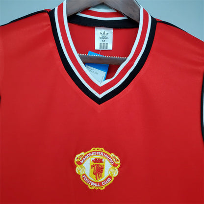Manchester United Jersey Home Kit 1985/86 Retro Football Team Soccer Shirt