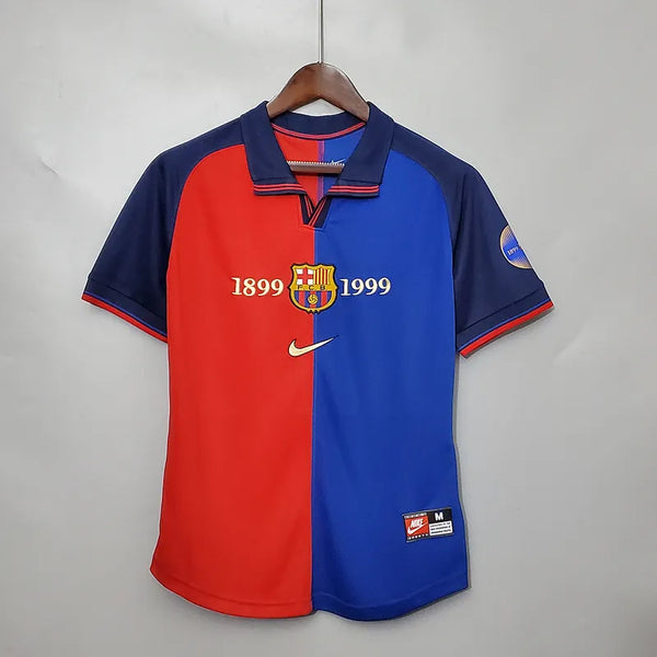 Barcelona Jersey Home Kit 1999 Retro