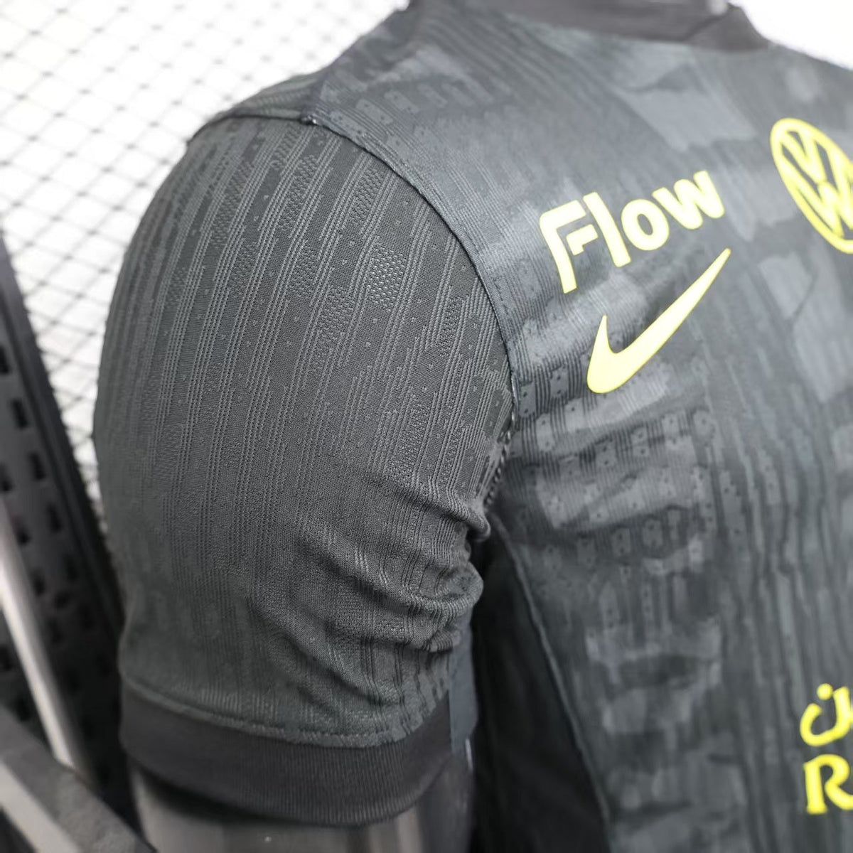 Player Version Al-ittihad Jeddah Jersey 25/26 Black Football Kit Soccer Jersey