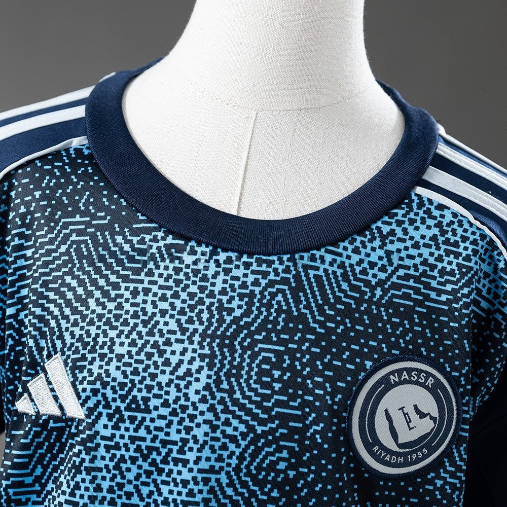 Kids Al-nassr Jersey 2025/26 Away Football Kit