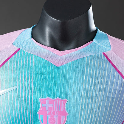 Player Version Barcelona Jersey 25/26 Blue Special Kit Player Version