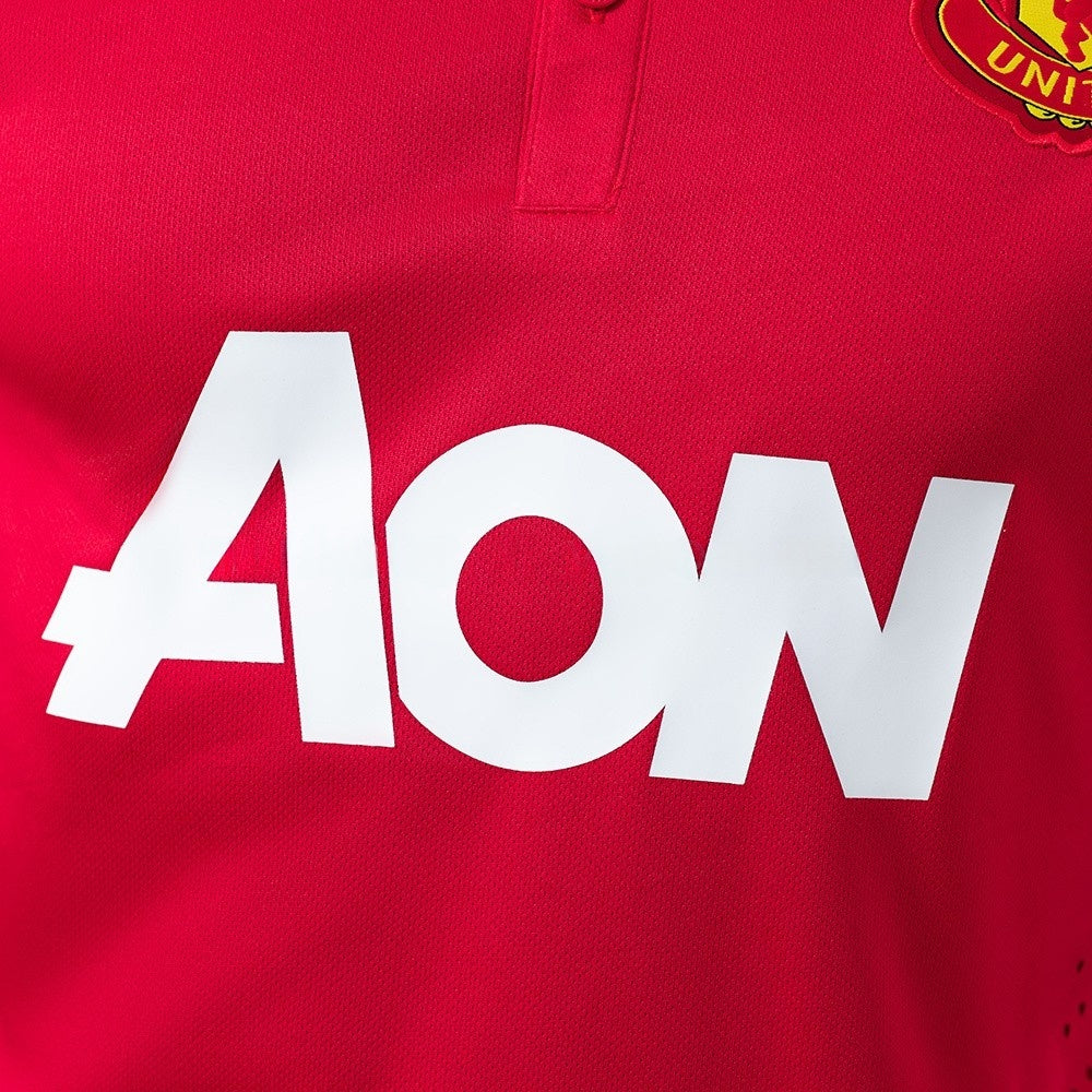 Player Version Manchester United Jersey 2013/14 Home Retro Football Kit Player Version