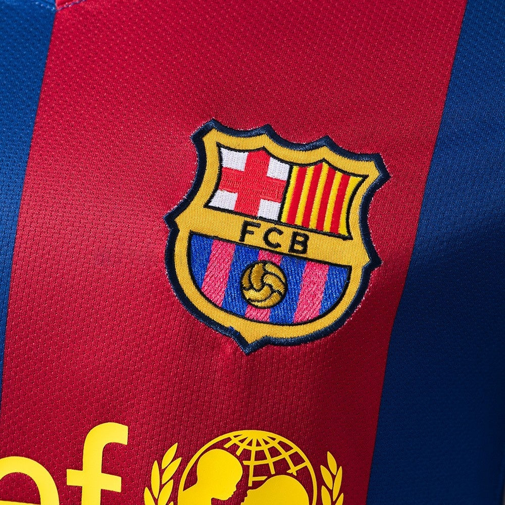 Player Version Retro Barcelona Jersey 2006/07 Home Football Kit Player Version