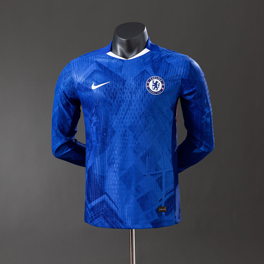 Player Version Chelsea Jersey 25/26 Home Kit Player Version Long Sleeves
