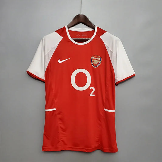 Arsenal Jersey Home Kit 2002 2004 Retro