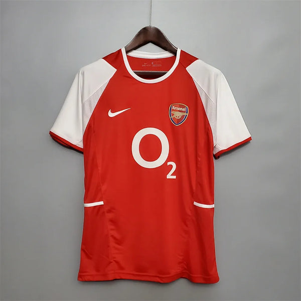 Arsenal Jersey Home Kit 2002 2004 Retro