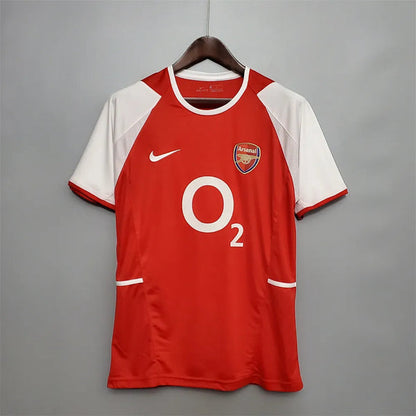 Arsenal Jersey Home Kit 2002 2004 Retro