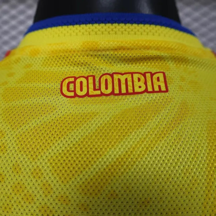 Player Version Colombia Jersey 2026 World Cup Football Kit Soccer Jersey