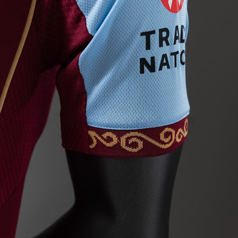 Player Version Aston Villa Jersey 25/26 Home Football Kit Player Version