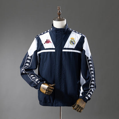 Real Madrid Windbreaker 2025/26 Royal Blue Football Kit
