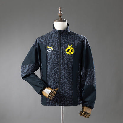 Dortmund Windbreaker 2025/26 Reversible Football Soccer Jacket