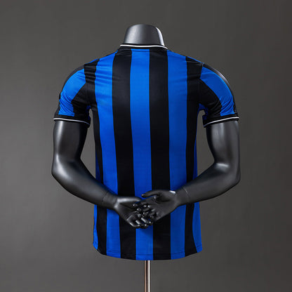 Player Version Inter Milan Jersey 2009-10 Home Retro Football Kit Player Version