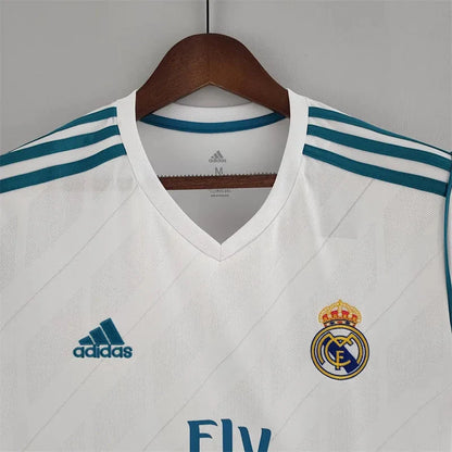 Retro-real-madrid-home-kit-17/18-football-jersey