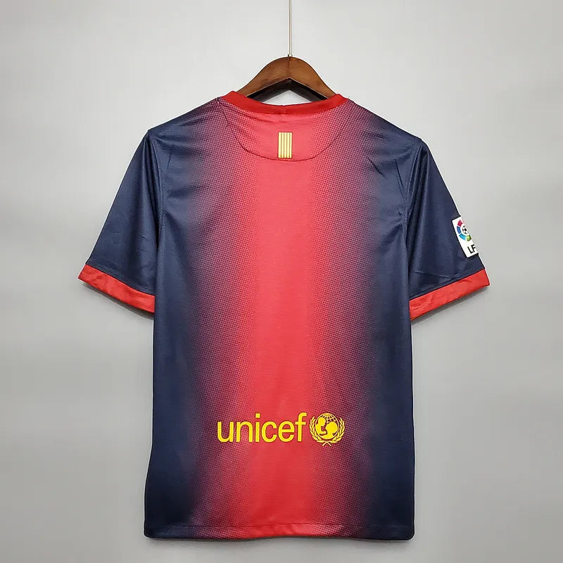 Barcelona Retro Jersey 2012/13 Home Football Jersey Soccer Shirt