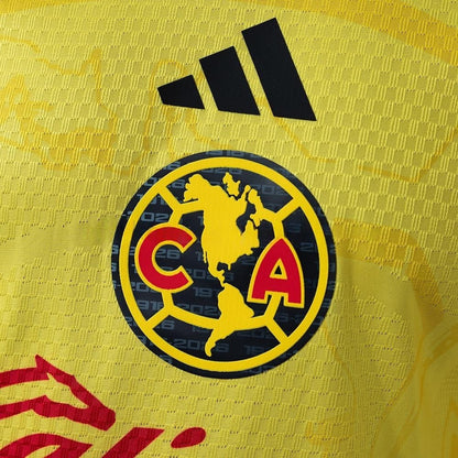 Player Version Club America Home Jersey 2026-2027 Long Sleeves Football Kit Soccer Shirt