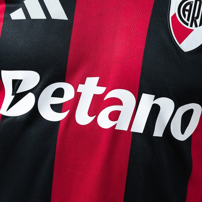 Player Version River Plate Jersey 25/26 Away Football Kit Long Sleeves Player Version