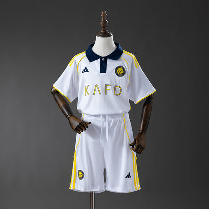 Kids Al-nassr Jersey 25/26 Away Football Kit