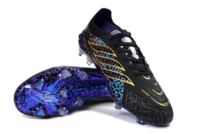 Predator Elite Cleats Without Tongue Purple and Black #15
