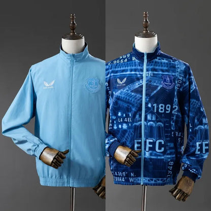 Everton Windbreaker 2025/26 Reversible Football Kit