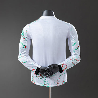 Player Version Portugal Jersey 2025/26 Away Football Kit Long Sleeves Player Version
