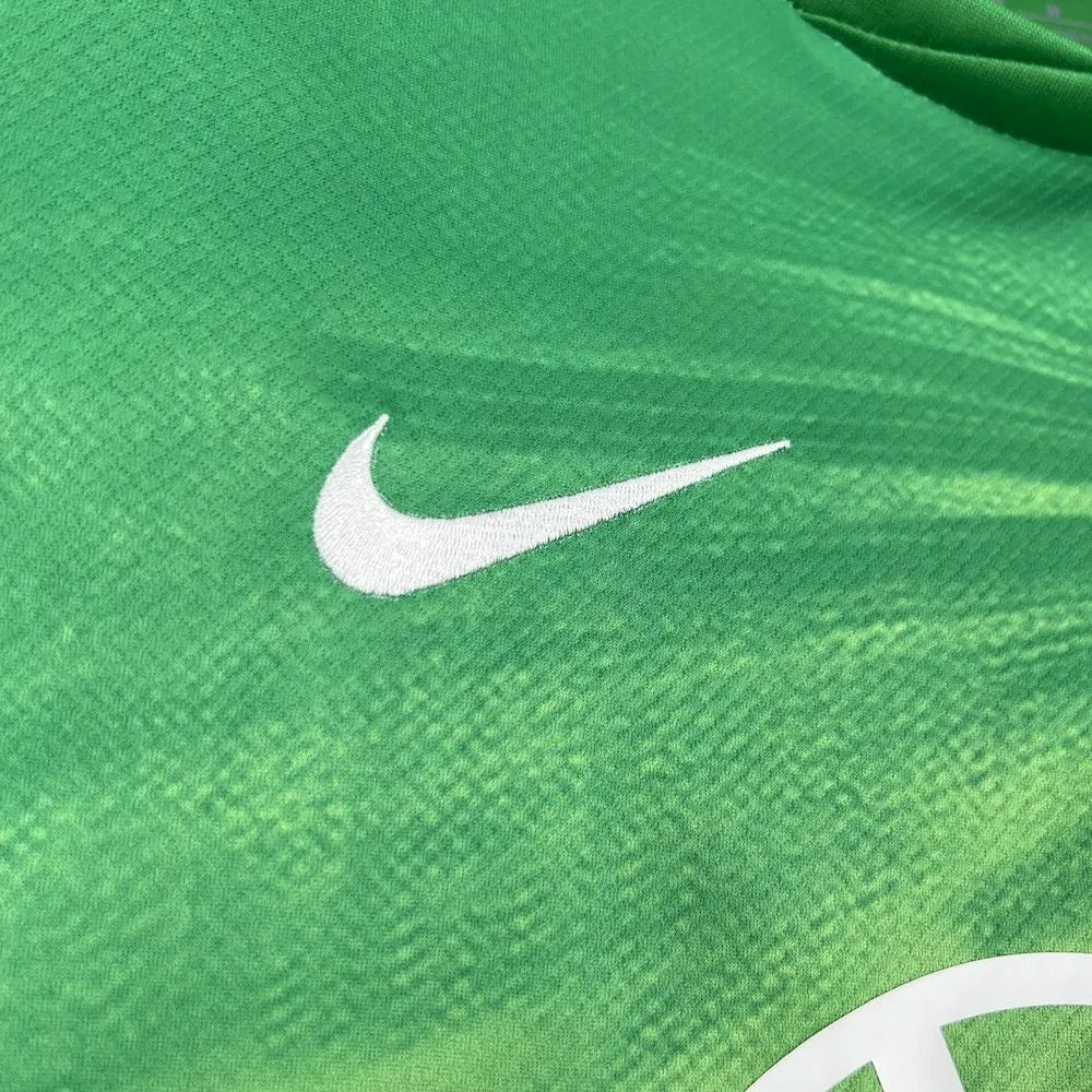 Wolfsburg Jersey 25/26 Home Football Kit Soccer Jersey