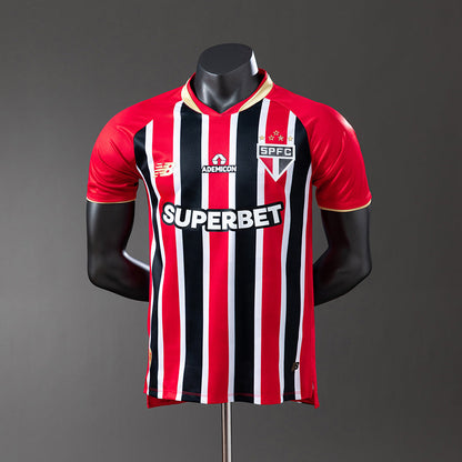 Player Version Sao Paulo Jersey 25/26 Away Football Kit Player Version
