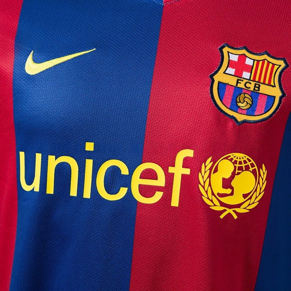 Player Version Retro Barcelona Jersey 2006/07 Home Football Kit Player Version