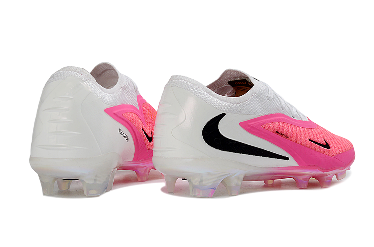 Nike Phantom GX Elite Cleats Pink and White #1