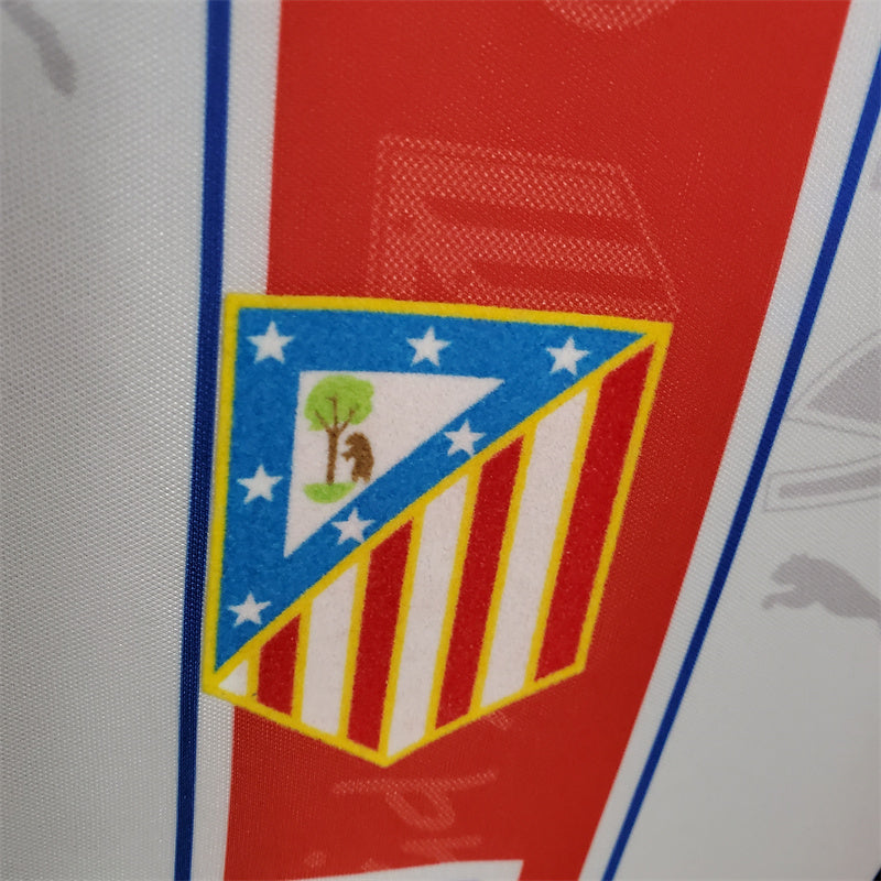 Atletico Madrid Jersey Home Kit 1996/97 Retro Football Team Soccer Shirt
