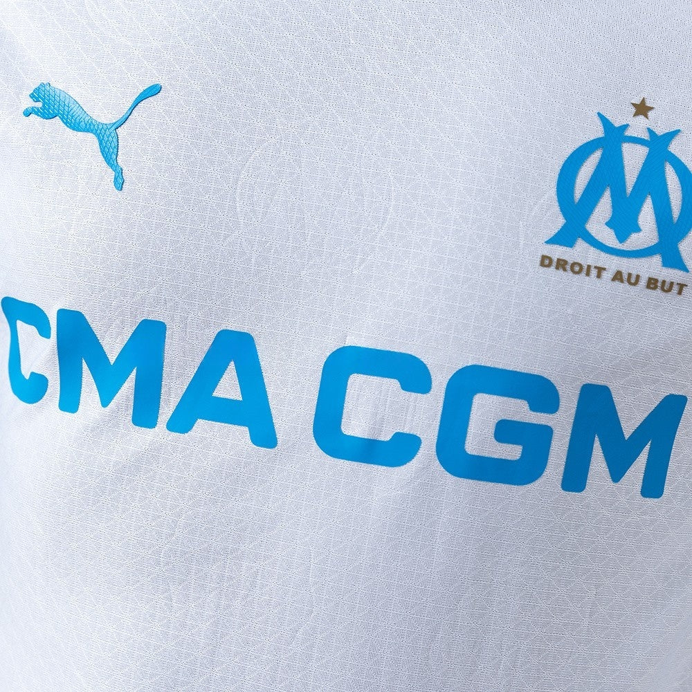 Player Version Marseille Jersey 25/26 Home Football Kit Player Version